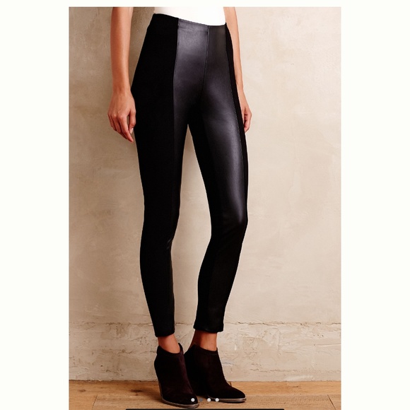 Anthropologie Pants - Anthropologie:  Suede Ponte Leggings